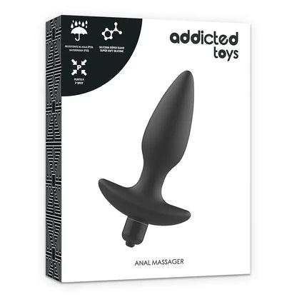Addicted Toys – Massager Plug Anal avec Vibration Noir