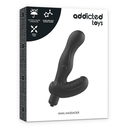 ADDICTED TOYS - VIBRADOR ANAL DE PRÓSTATA DE SILICONA P-SPOT