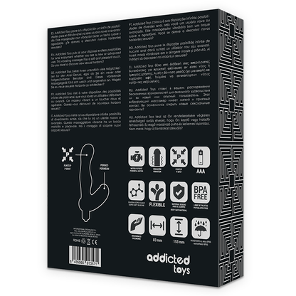 ADDICTED TOYS - ANAL PROSTATE STIMULATEUR IN SILICONE P-SPOT VIBE